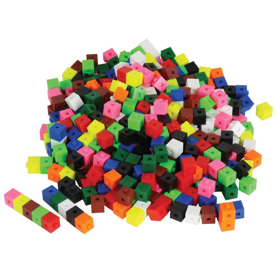 Cube cm/gram mixed 1000pk