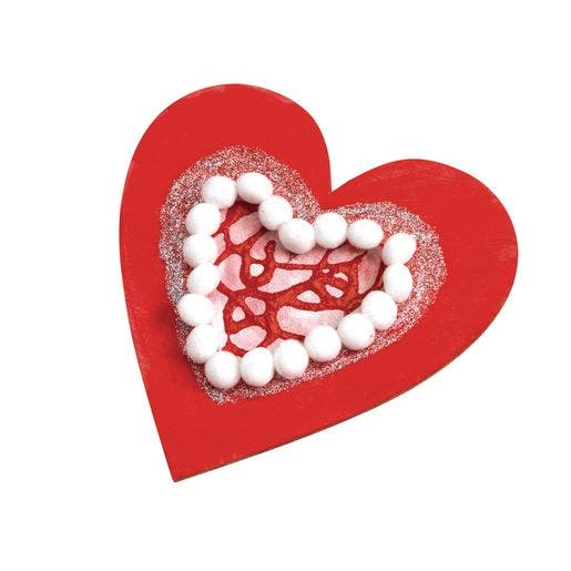 Dyo Magnetic Wooden Hearts Set of 12
