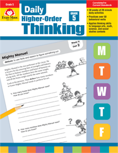 Daily Higher Order Thinking Grade 5