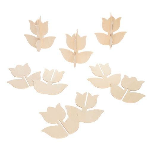 Decorate Your Own 3D Tulip Set of 12