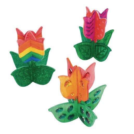Decorate Your Own 3D Tulip Set of 12