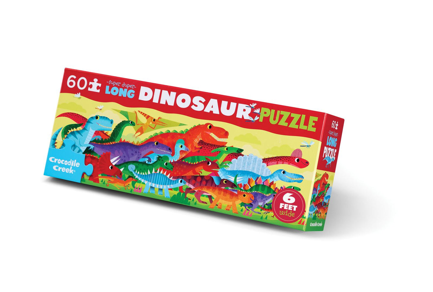 DinoWorld Super Duper Long Puzzle 60 pc