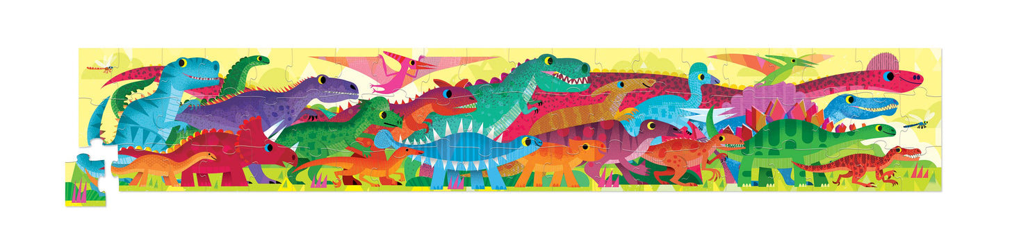 DinoWorld Super Duper Long Puzzle 60 pc