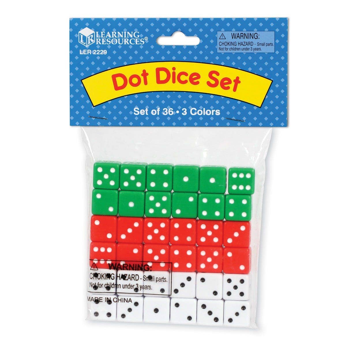 Dot Dice Set of 36