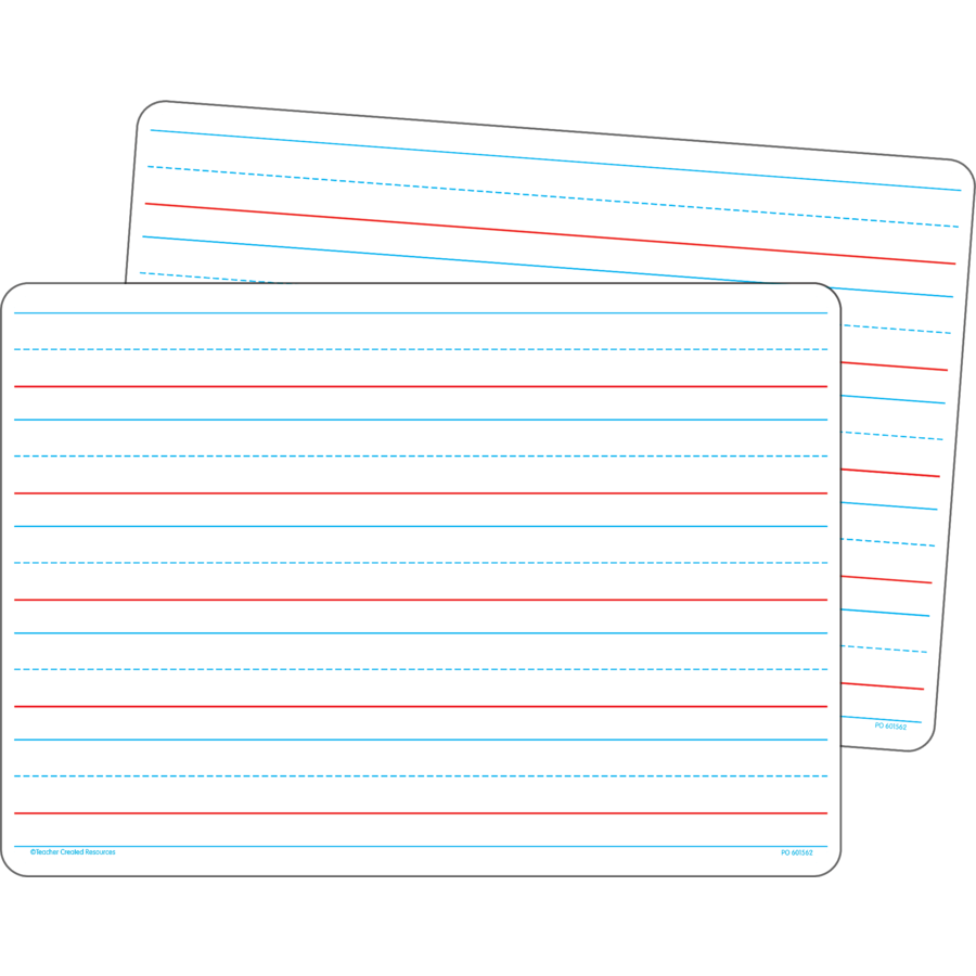 Double-Sided Writing Dry Erase Boards 10 pack