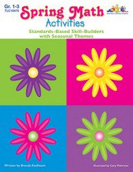 Seasonal Math Activities - Spring Ebook