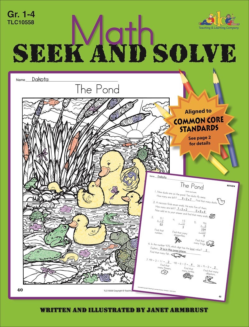 Math Seek and Solve Ebook