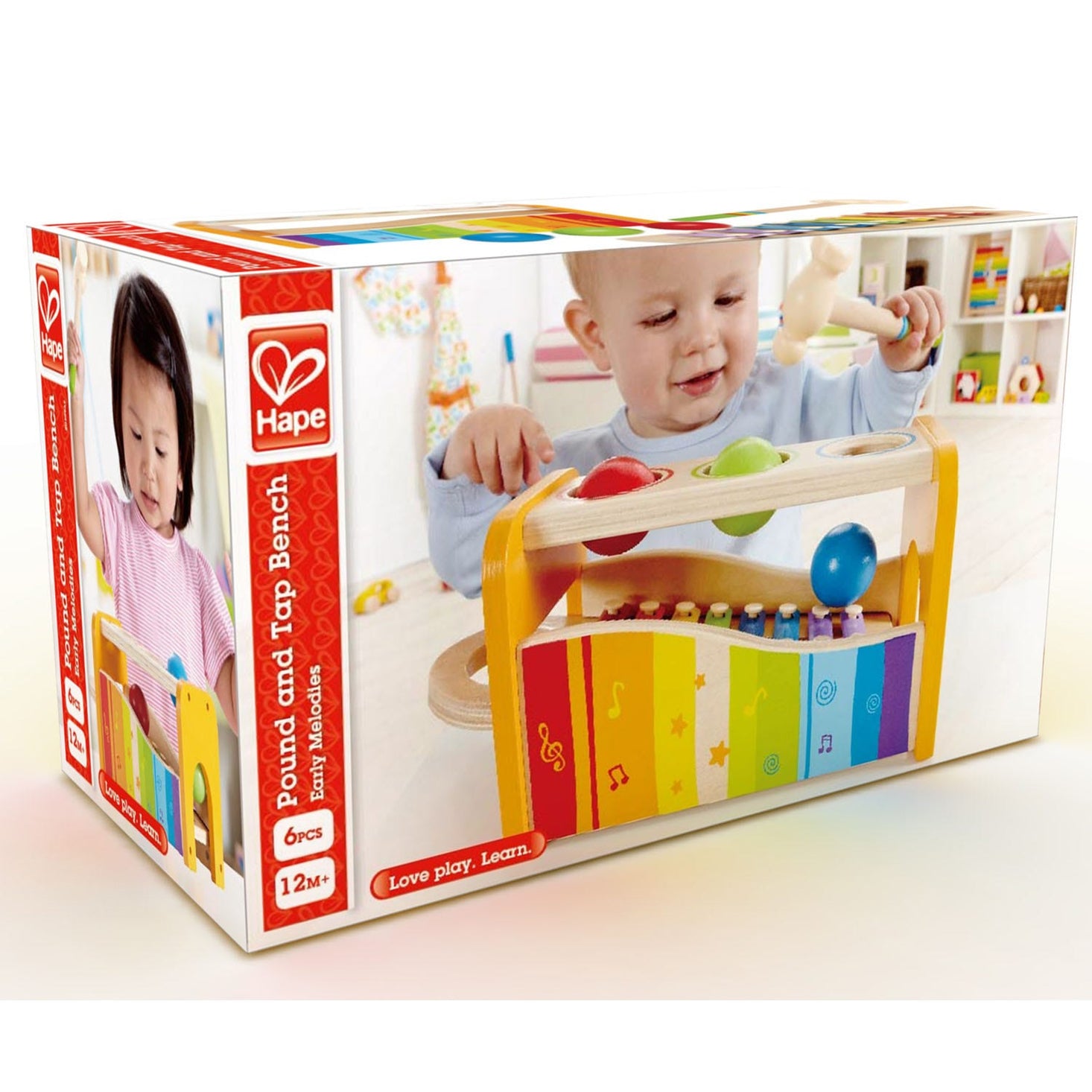 Early Melodies Pound & Tap Bench by Hape