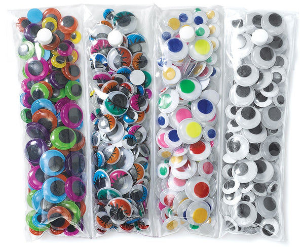 Easy Storage Wiggly Eye Pack 500 pcs