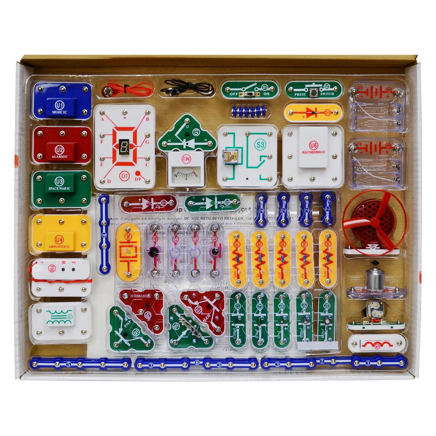Elenco Snap Circuits Pro 500 Experiments