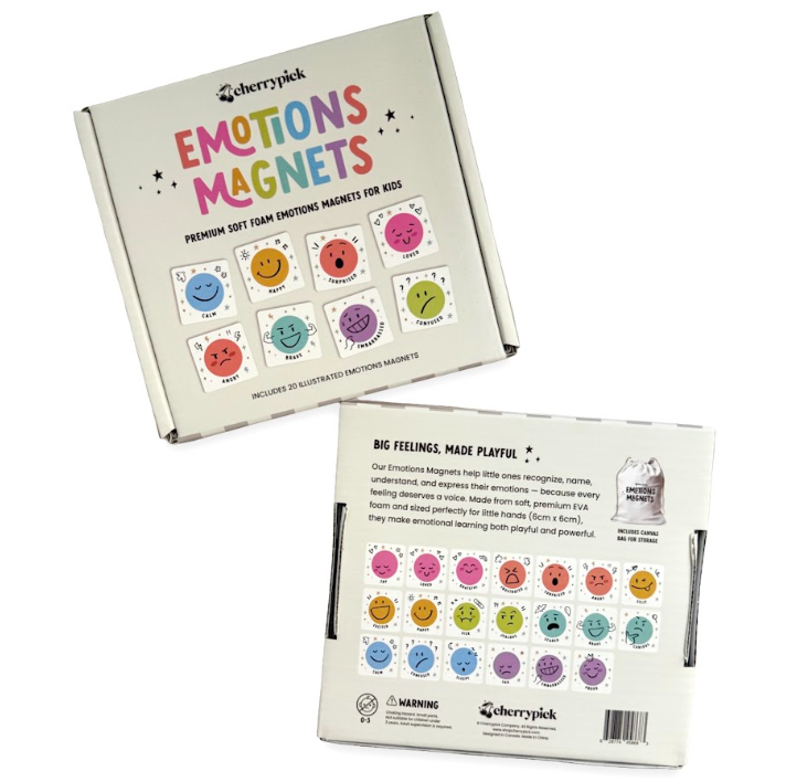 Emotions Magnets Soft Foam Magnets