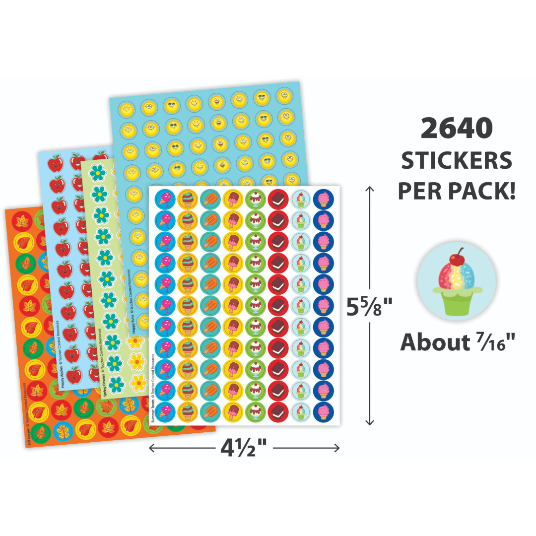 Everyday Favorites Mini Stickers Variety Pack