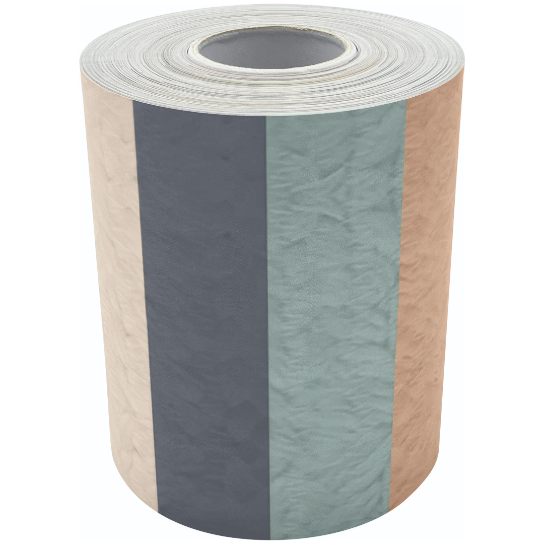 Everyone is Welcome Stripes Straight Rolled Border Trim