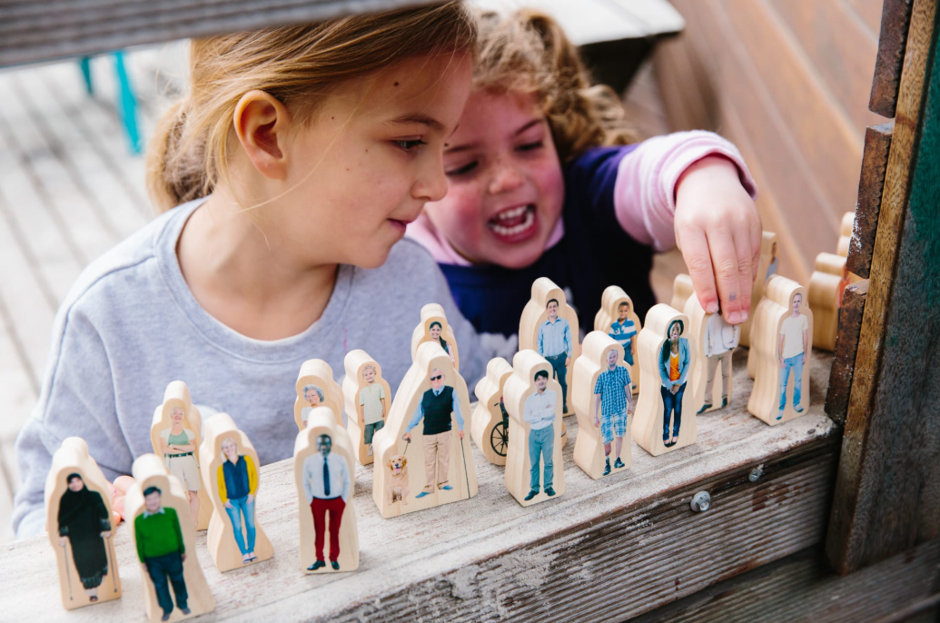 Everyone's Family Wooden People