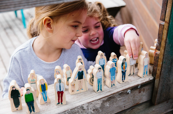 Everyone's Family Wooden People