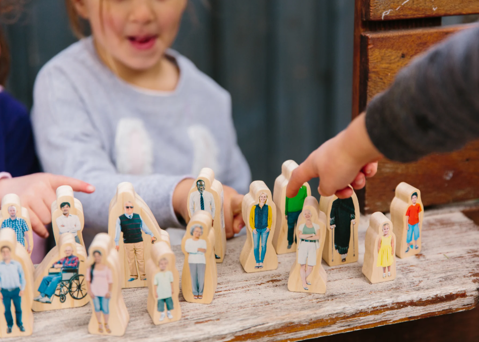 Everyone's Family Wooden People