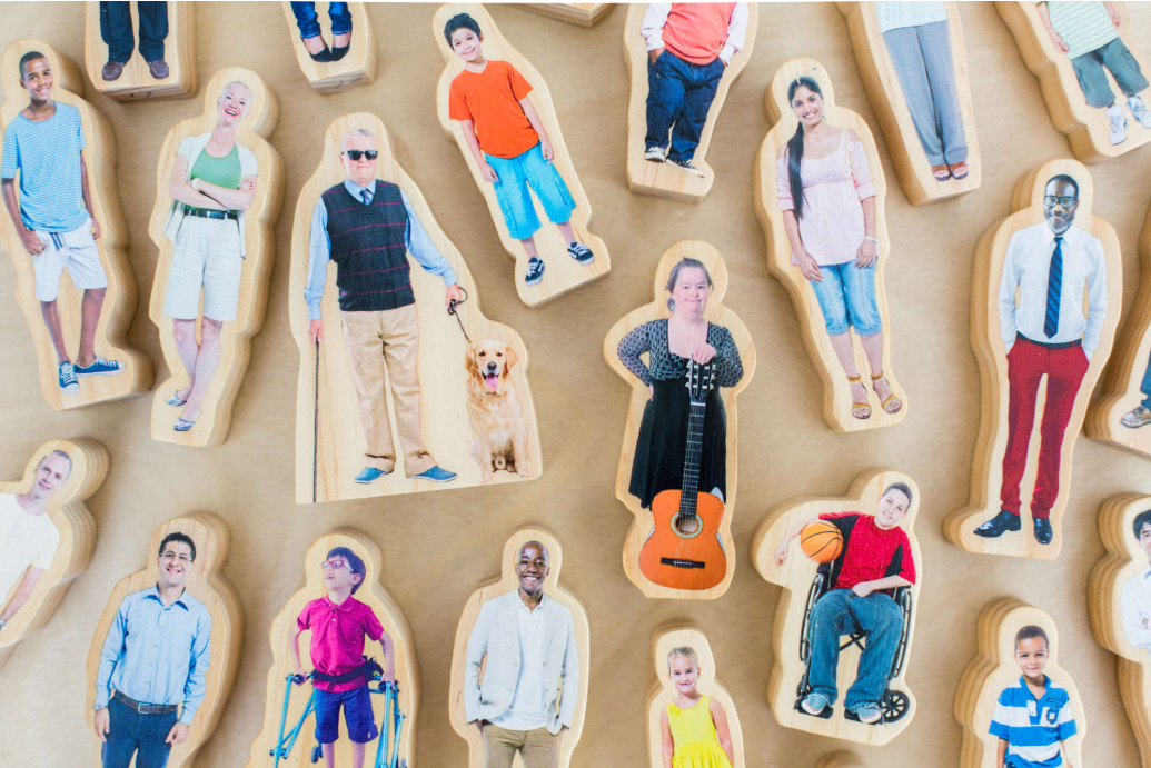 Everyone's Family Wooden People