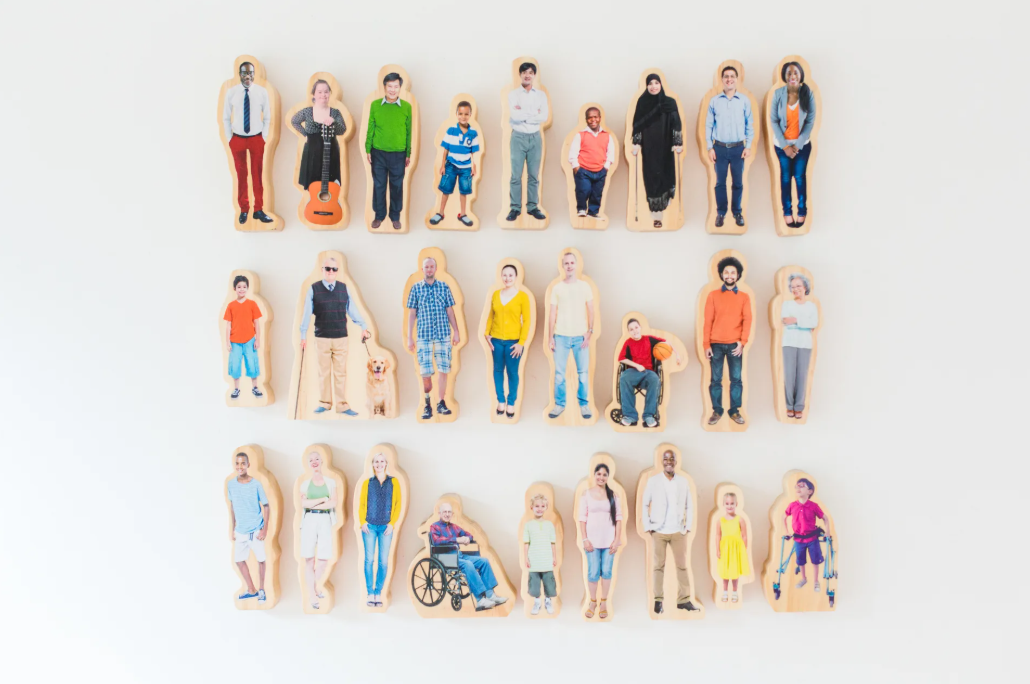 Everyone's Family Wooden People