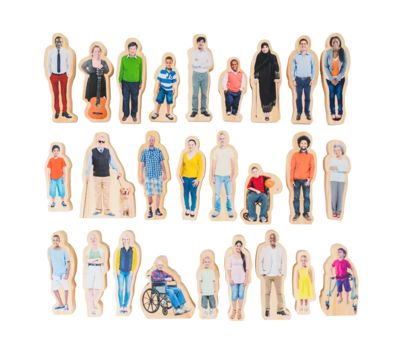 Everyone's Family Wooden People
