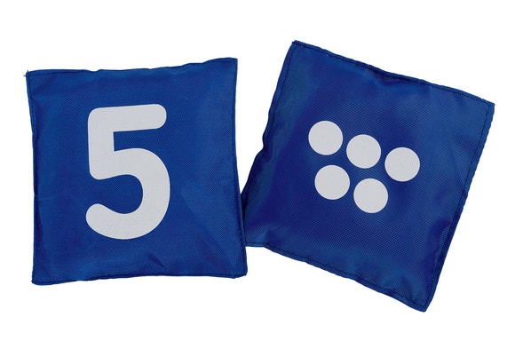 Excellerations 1-10 Number Bean Bags Set of 20