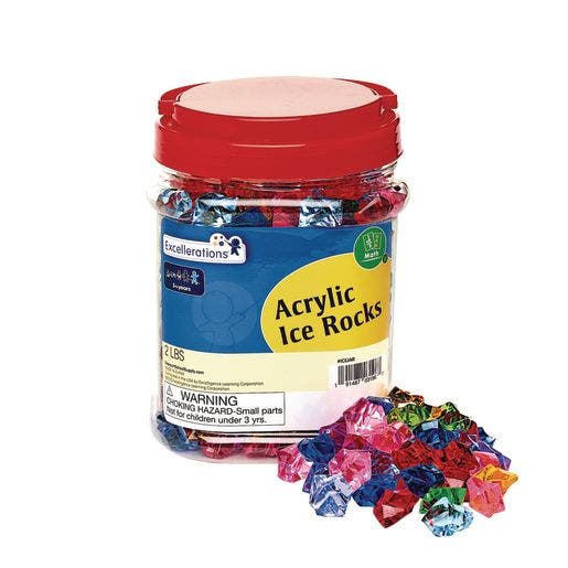 Excellerations Acrylic Ice Rocks 2 lbs