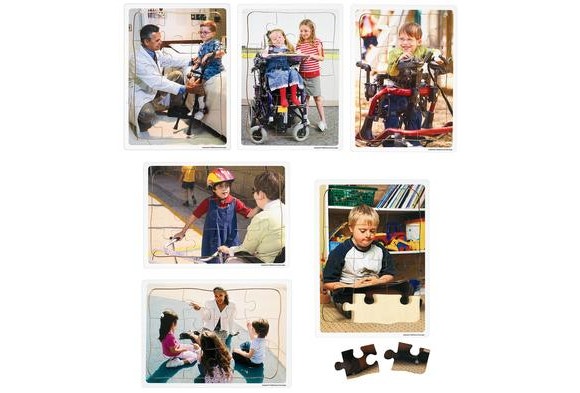 Excellerations Inclusive Puzzle Set of 6