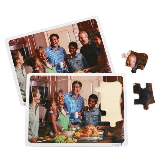 Excellerations Multicultural Family 12 Puzzles