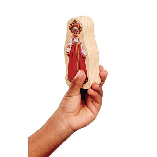 Excellerations Photo Block Multicultural Play People Set of