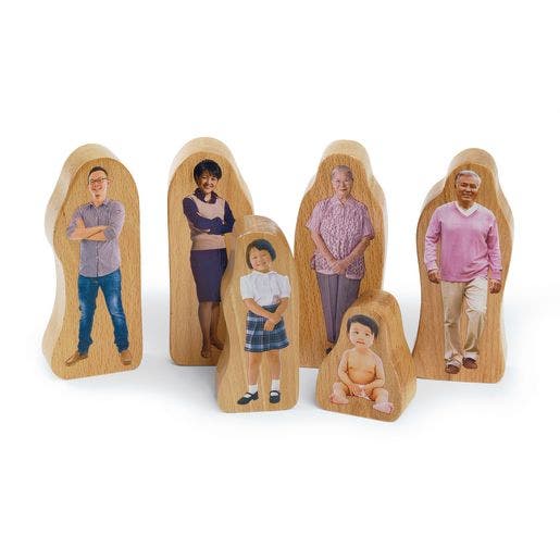 Excellerations Photo Block Play People Set of 28