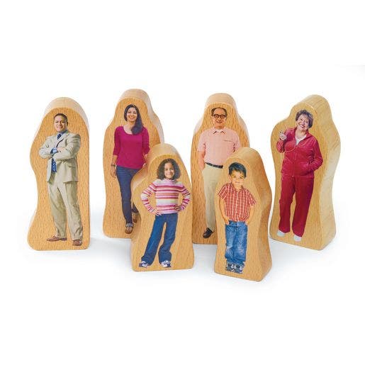 Excellerations Photo Block Play People Set of 28