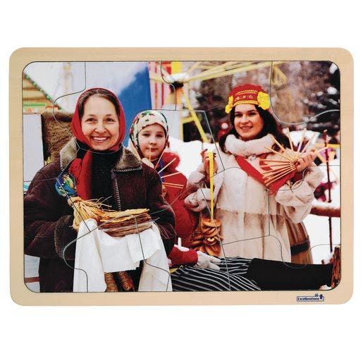 Excellerations Photographic Multi-Cultural World Puzzles - S