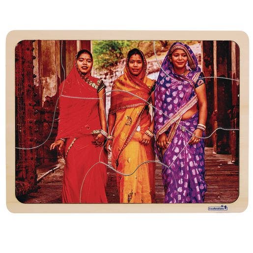 Excellerations Photographic Multi-Cultural World Puzzles - S