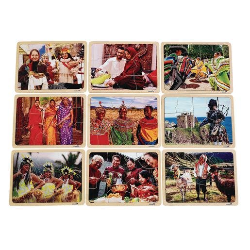 Excellerations Photographic Multi-Cultural World Puzzles - S