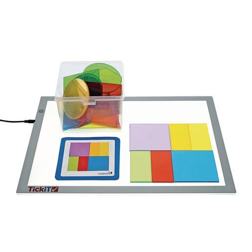 Excellerations STEM Translucent Attribute Shapes 36 Pieces
