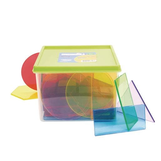 Excellerations STEM Translucent Attribute Shapes 36 Pieces