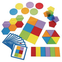 Excellerations STEM Translucent Attribute Shapes 36 Pieces