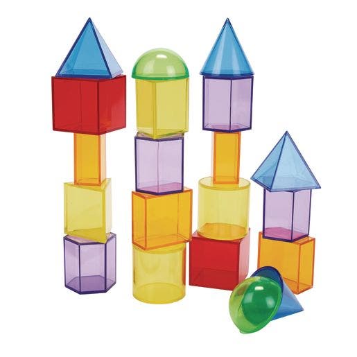Excellerations STEM Translucent Matching Geo Solids