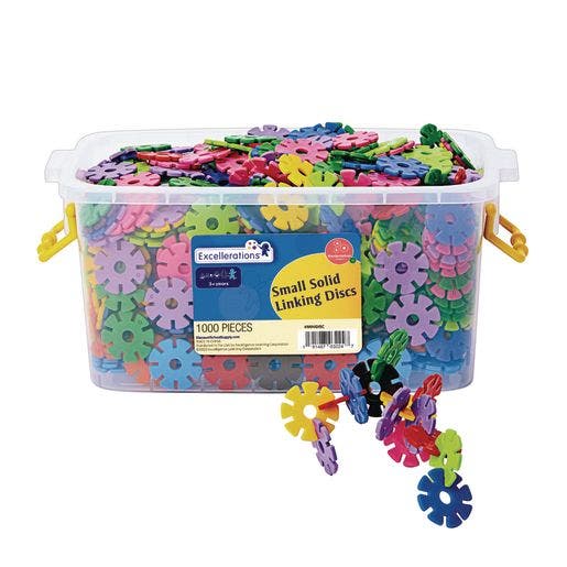 Excellerations Small Solid Linking 1000 Pieces