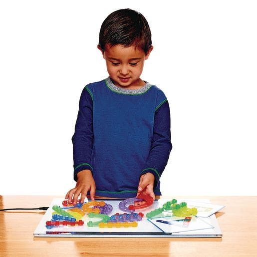 Excellerations Translucent Alphabet Construction Set 100 Pie