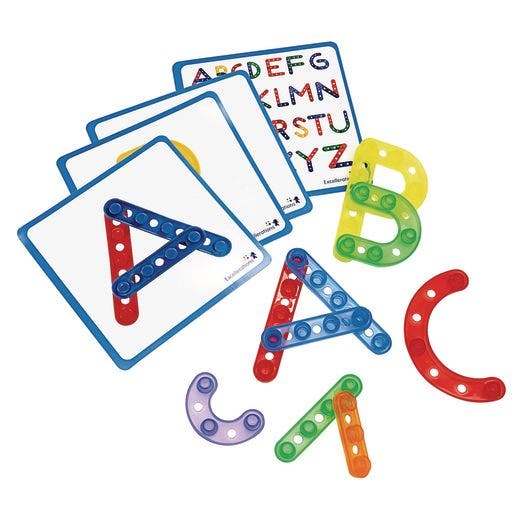 Excellerations Translucent Alphabet Construction Set 100 Pie