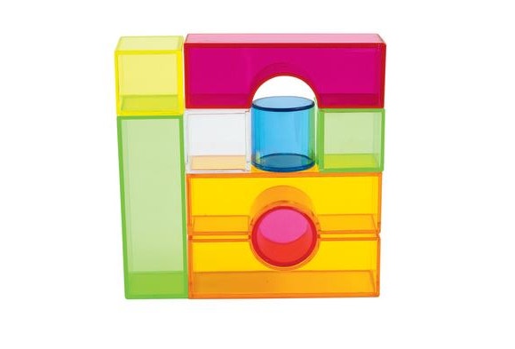 Excellerations Translucent Light Blocks Set of 100