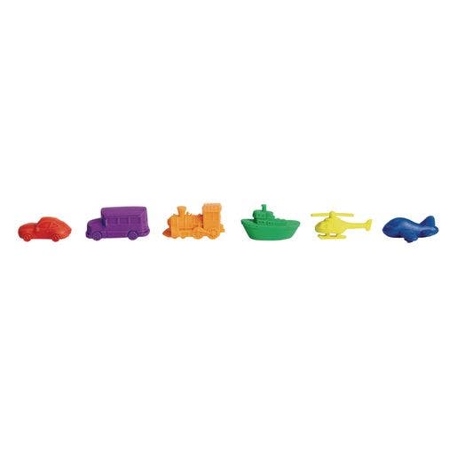 Excellerations Transportation Counters 72 pieces in a Jar