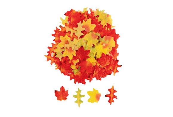 Fabric Fall Leaves 200 Pieces