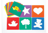 Familiar Shape Stencils Set of 12