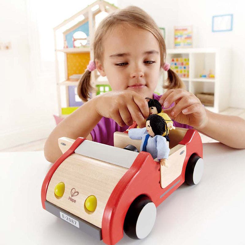 Wooden Dollhouse Family Car by Hape