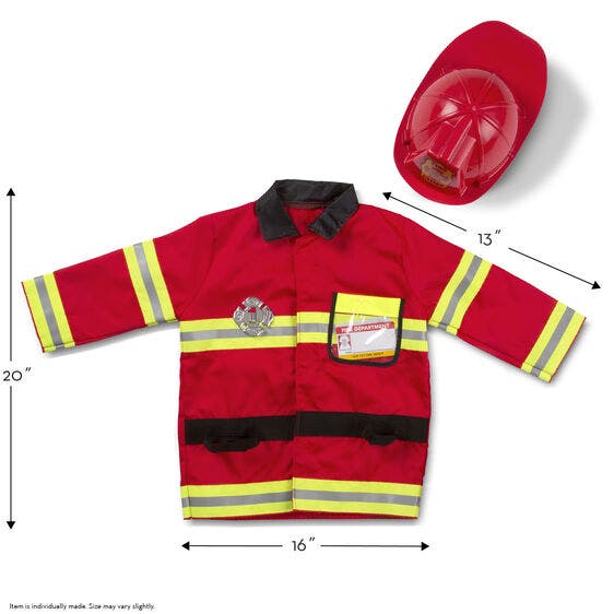Fire Chief Costume Set by Melissa & Doug