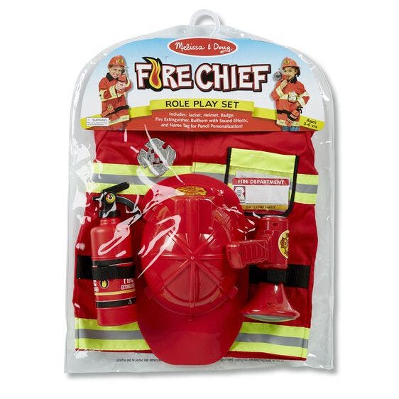 Fire Chief Costume Set by Melissa & Doug