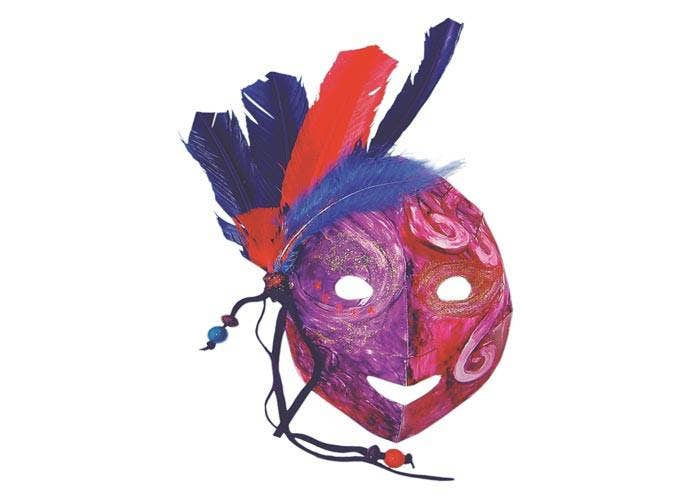 Fold Up Fun Masks 40 pack