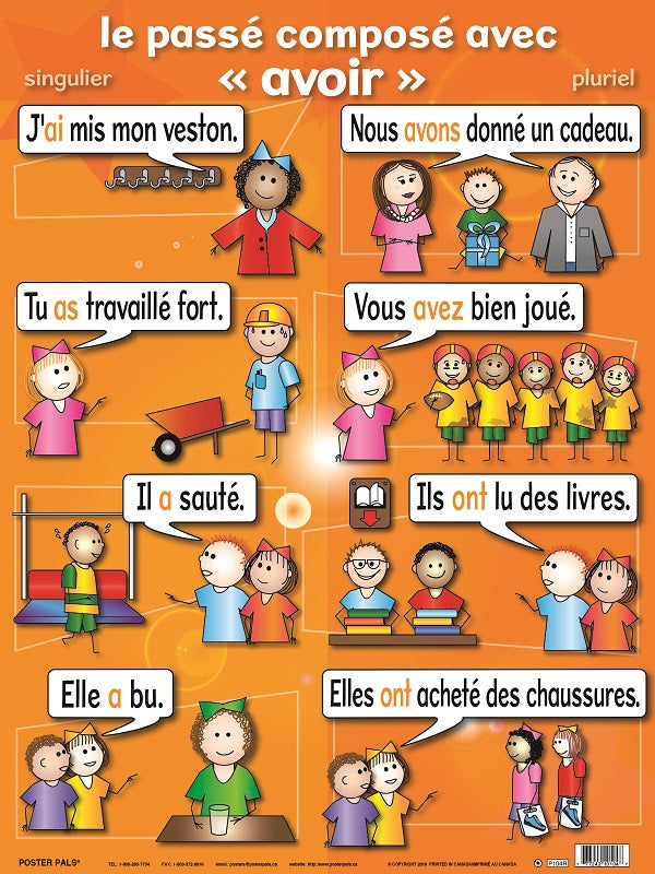 French Verbs and Grammar Set 7 pk
