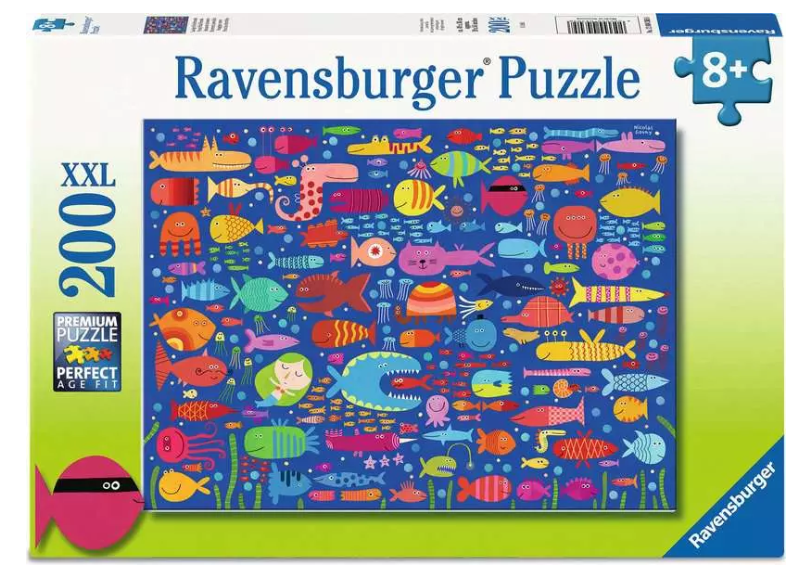 Funny Fish Friends 200 Pc XXL Puzzle